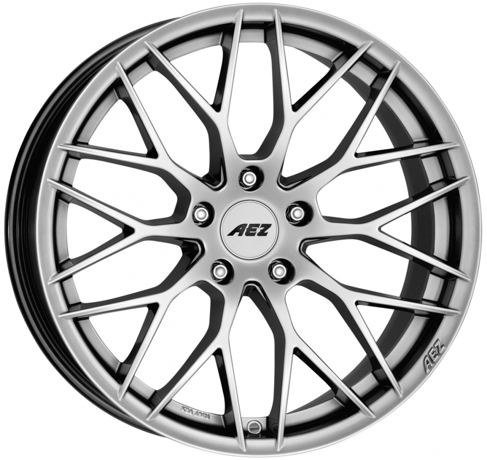 AEZ Crest 8x20 5x112 ET30 d70.1 hyper silver