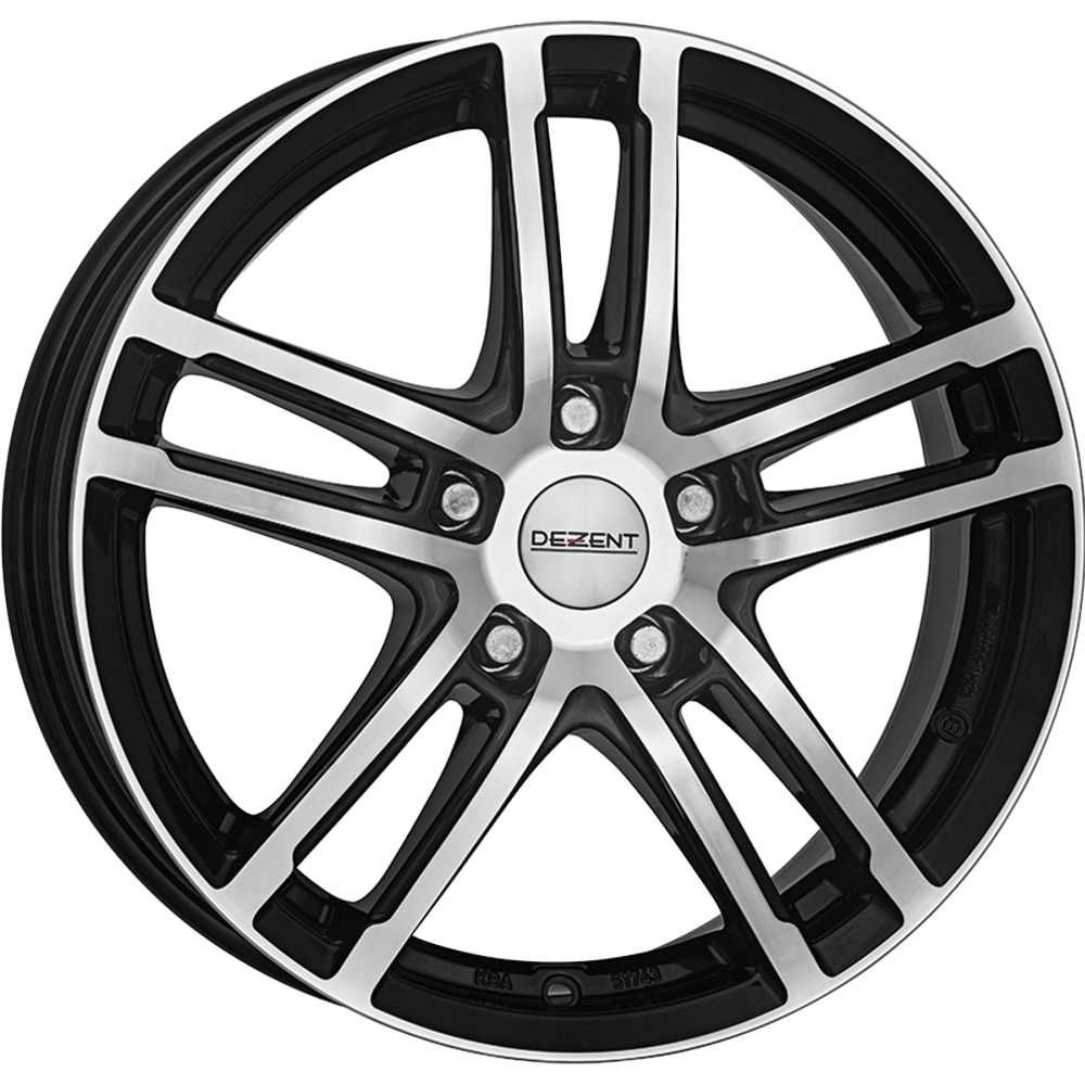 DEZENT TZ dark 7.5x17 5x112 ET36 d66.6 black polished