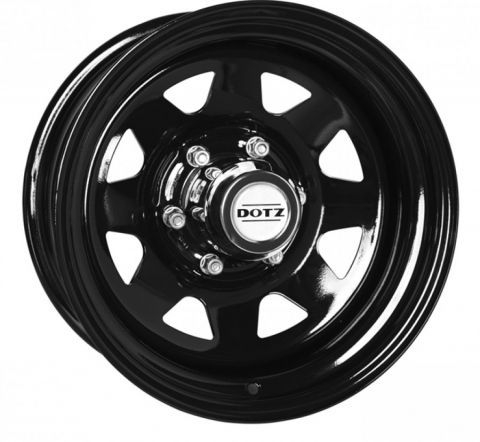 DOTZ DAKAR dark 7x16 5x114.3 ET36 d66.1 Black