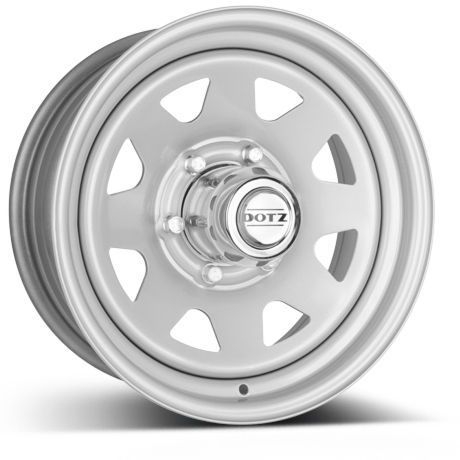 DOTZ Dakar 8x15 6x139.7 ET-30 d110.5 silver