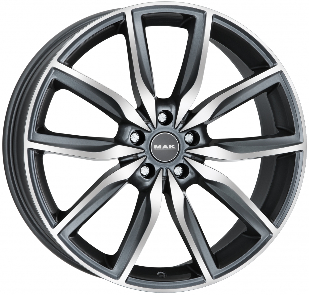 MAK Allianz 9.5x19 5x112 ET39 d66.6 gunmetal mirror face