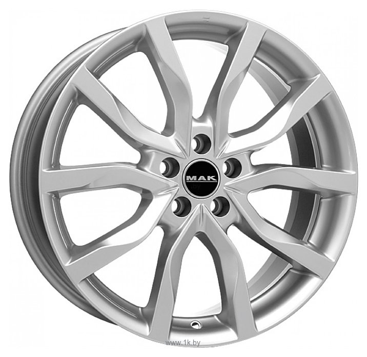 MAK Koln 9.5x21 5x112 ET31 d66.6 silver