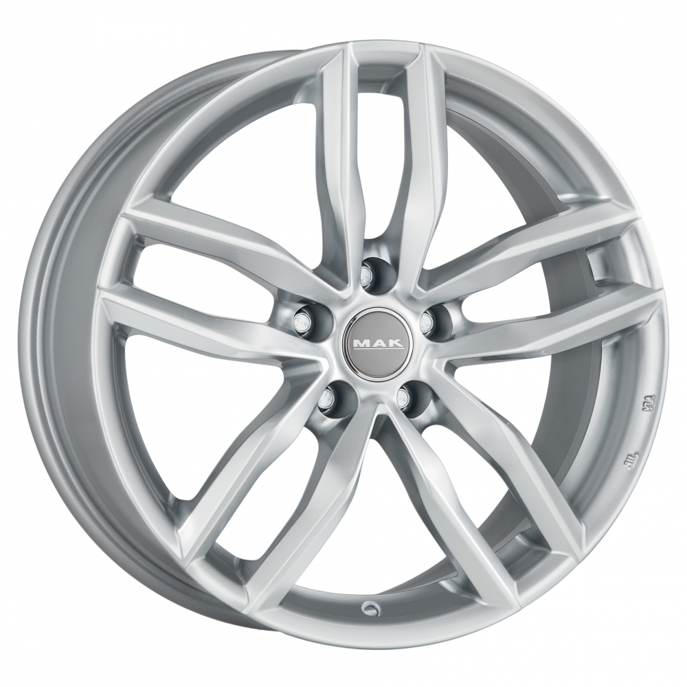 MAK Sarthe 8.5x19 5x112 ET42 d66.6 silver