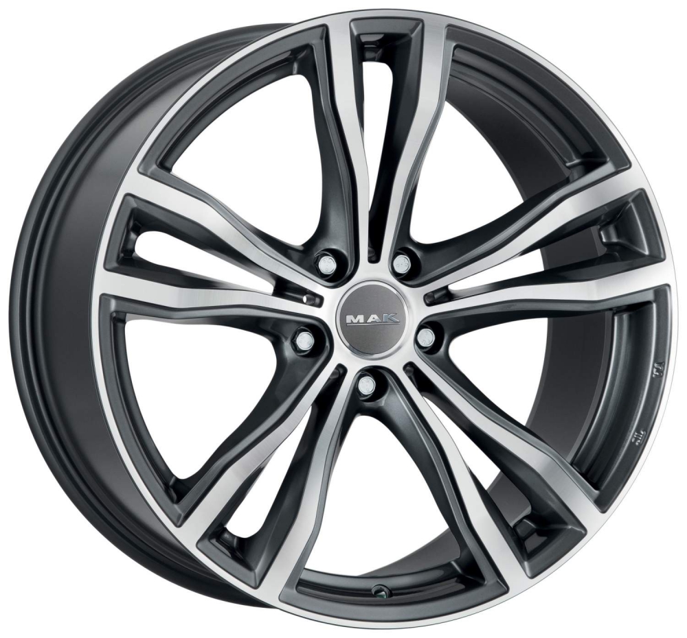 MAK X-Mode 9x19 5x120 ET18 d74.1 gunmetal mirror face