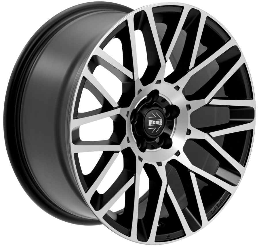 Momo Revenge SUV 9x20 5x112 ET45 d66.6 matt black polished