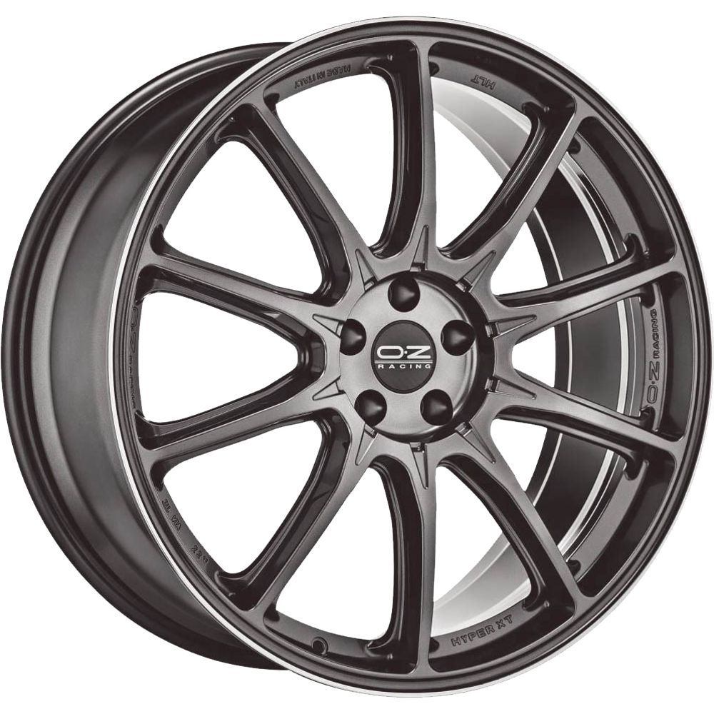 OZ Racing Hyper XT HLT 9x20 5x112 ET52 d66.6 star graphite diamond lip