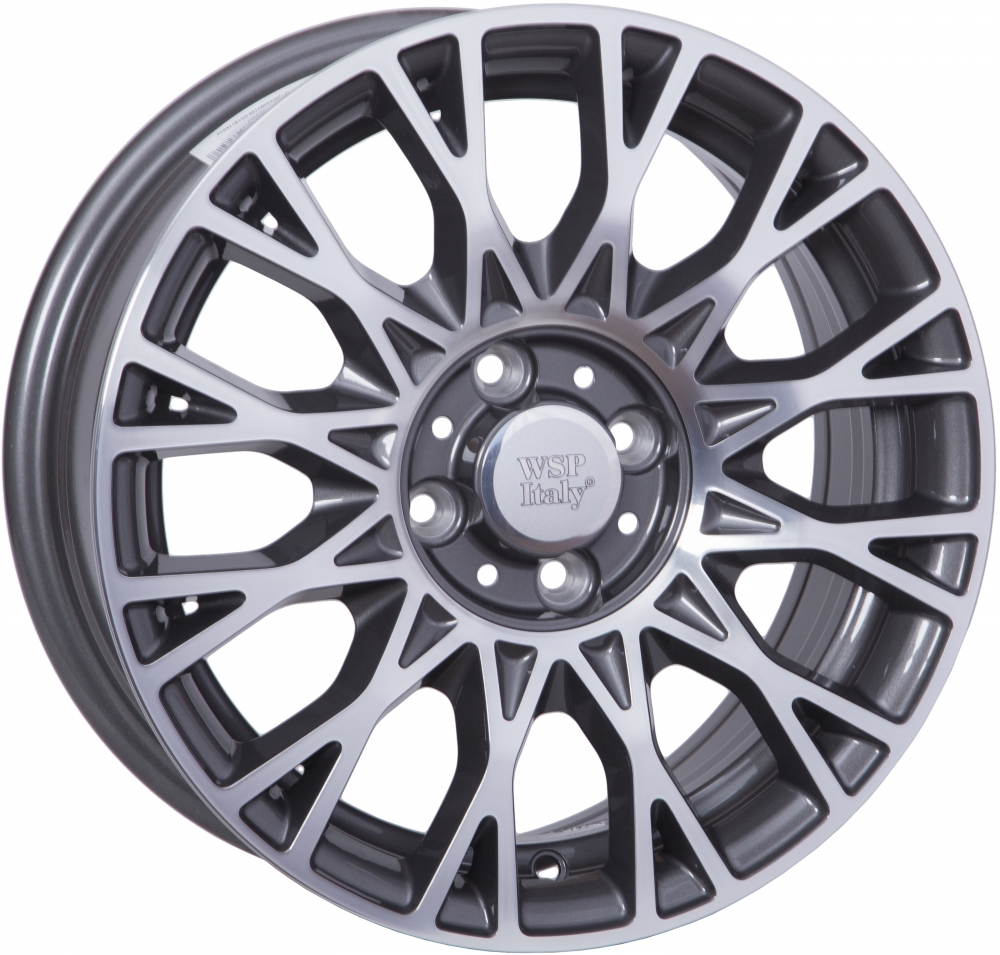 Acacia WSP Italy Fiat (W162 Grace) 6x15 4x98 ET35 d58.5 anthracite polished