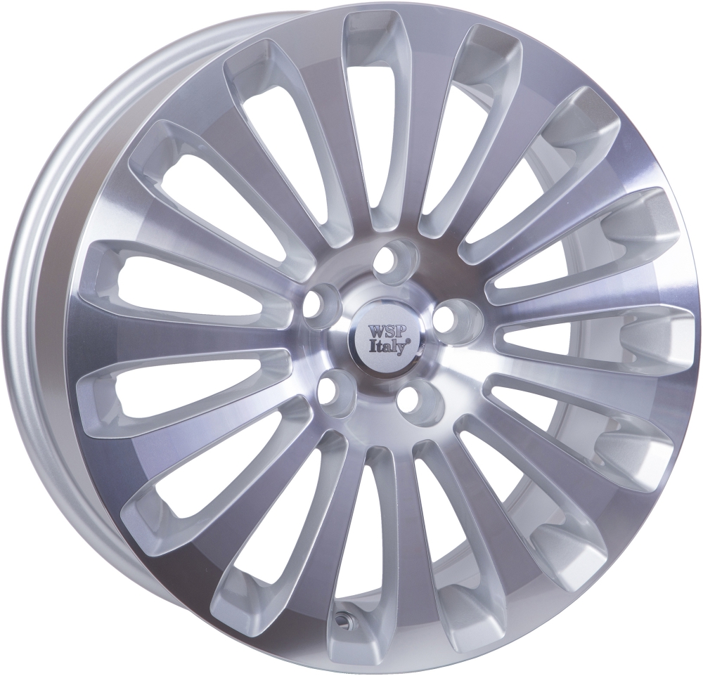 Acacia WSP Italy Ford (W953 Isidoro) 7x17 5x108 ET50 d63.3 silver polished