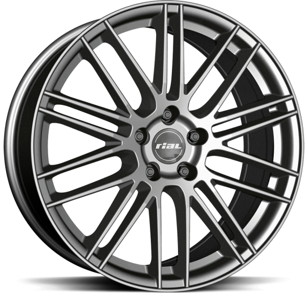 Rial Kibo 8.5x20 5x112 ET45 d70.1 metal grey