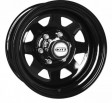 DOTZ DAKAR dark 7x16 5/114.3 DIA 66.1 Black