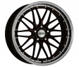 DOTZ Revvo dark 9.5x20 5/112 DIA 70.1 matt black polished lip