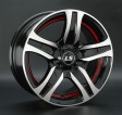 LS Wheels 145 7x16 4/98 DIA 58.5 BKF-RL