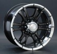 LS Wheels 161 8x16 6/139.7 DIA 93.1 BKL