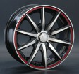 LS Wheels 221 7x16 5/112 DIA 66.6 FBKFRL