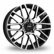 Momo Revenge 7x16 5/114.3 DIA 67.1 matt black polished