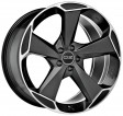 OZ Racing Aspen HLT 9.5x20 5/112 DIA 79 matt black diamond cut