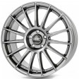 OZ Racing Superturismo LM 8.5x19 5/112 DIA 75 matt race silver + black lettering