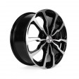 X Trike X-117 6.5x16 5/114.3 DIA 67.1 BK/FP